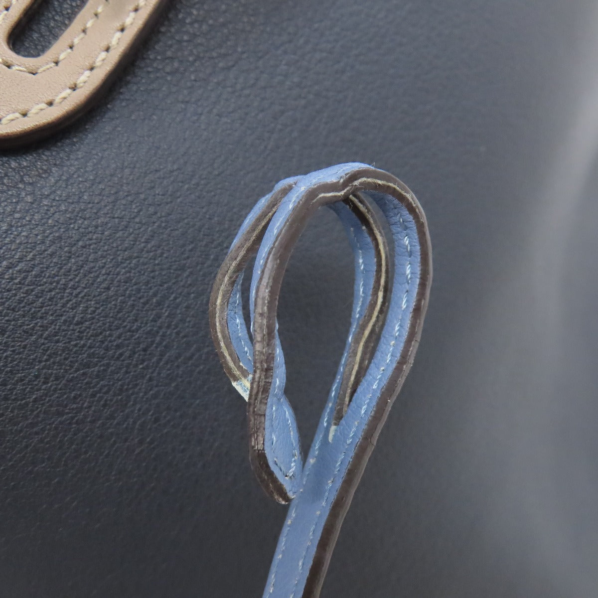 FENDI Handbag Calfskin Navy By the way 2WAY