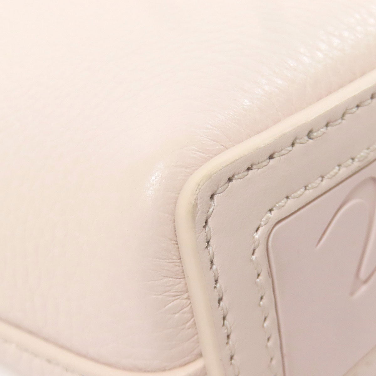 Christian Louboutin Handbag Calfskin pink 2WAY