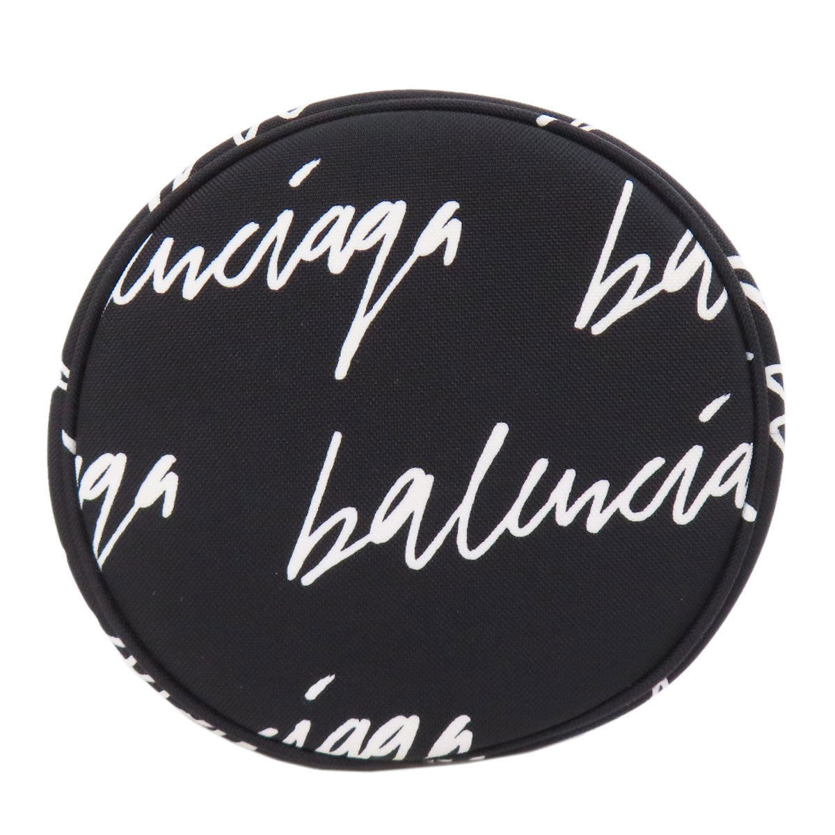 BALENCIAGA Handbag 619458 canvas black Drawstring Bucket 2WAY Women Used Authentic