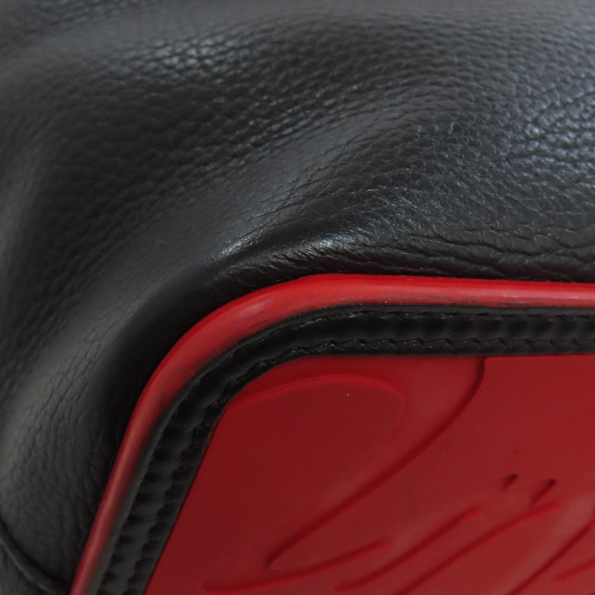 Christian Louboutin Tote Bag leather black Studs