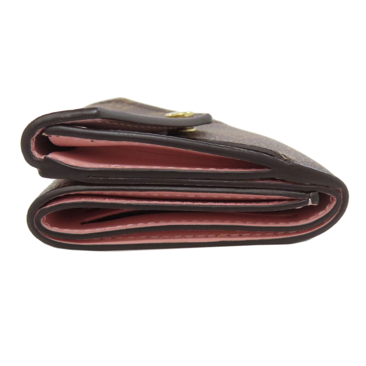 LOUIS VUITTON Bifold Wallet M81665 Monogram canvas Brown Portefeuille Celeste Women Used Authentic