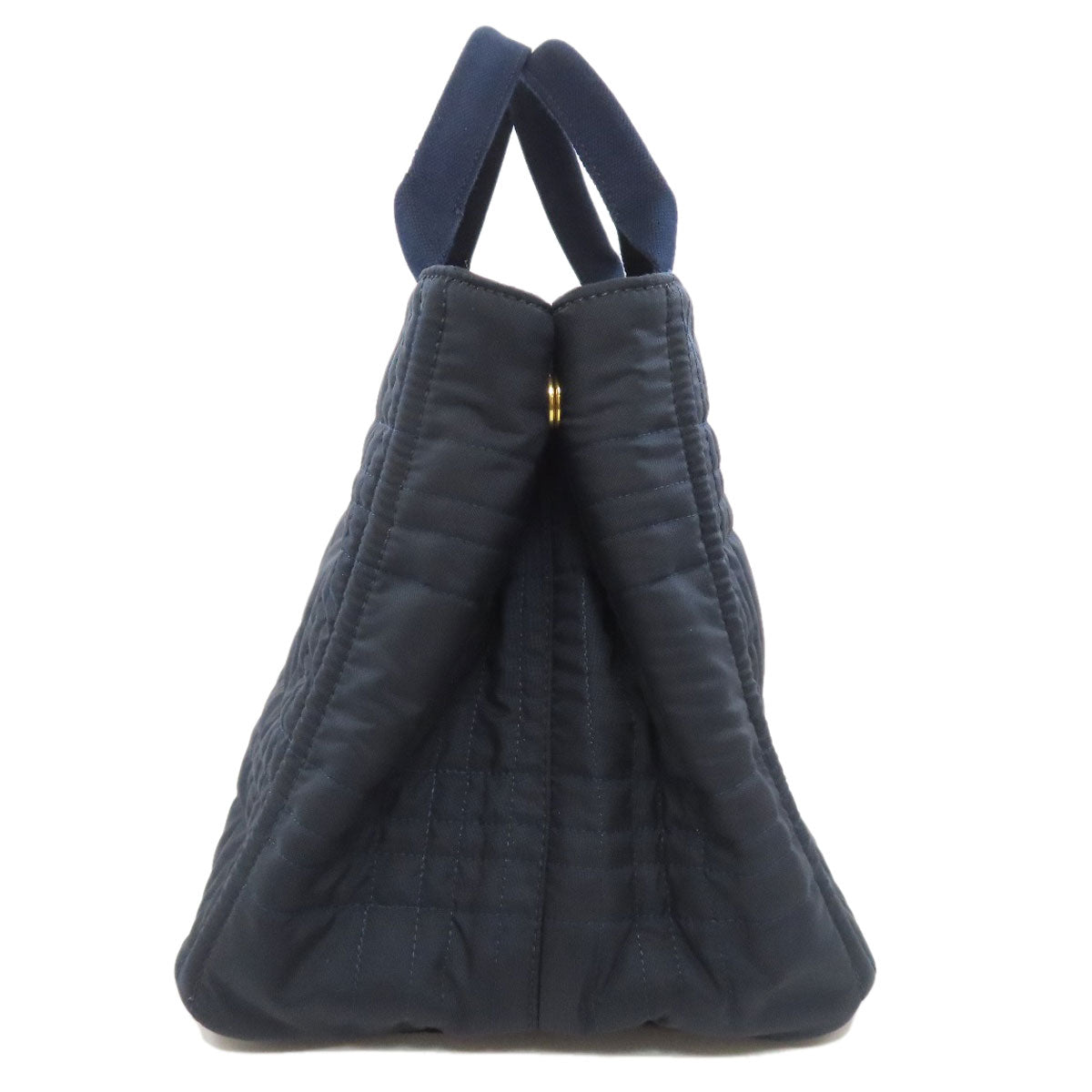 PRADA Tote Bag BN1877 Nylon Navy Canapa 2WAY