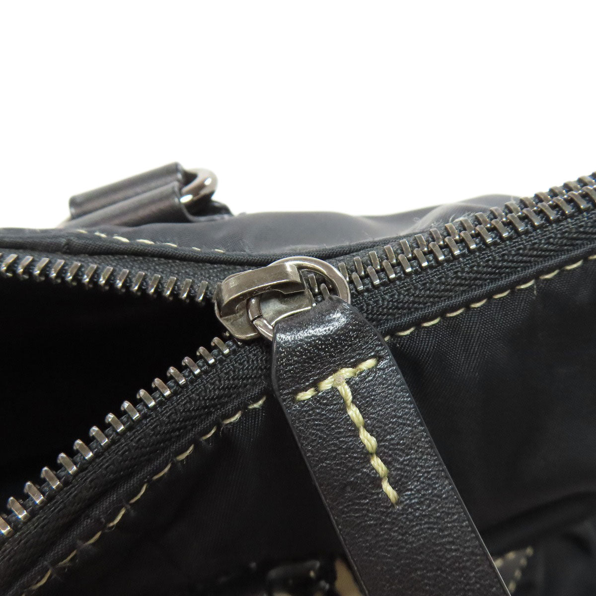 BURBERRY Tote Bag Nylon black logo