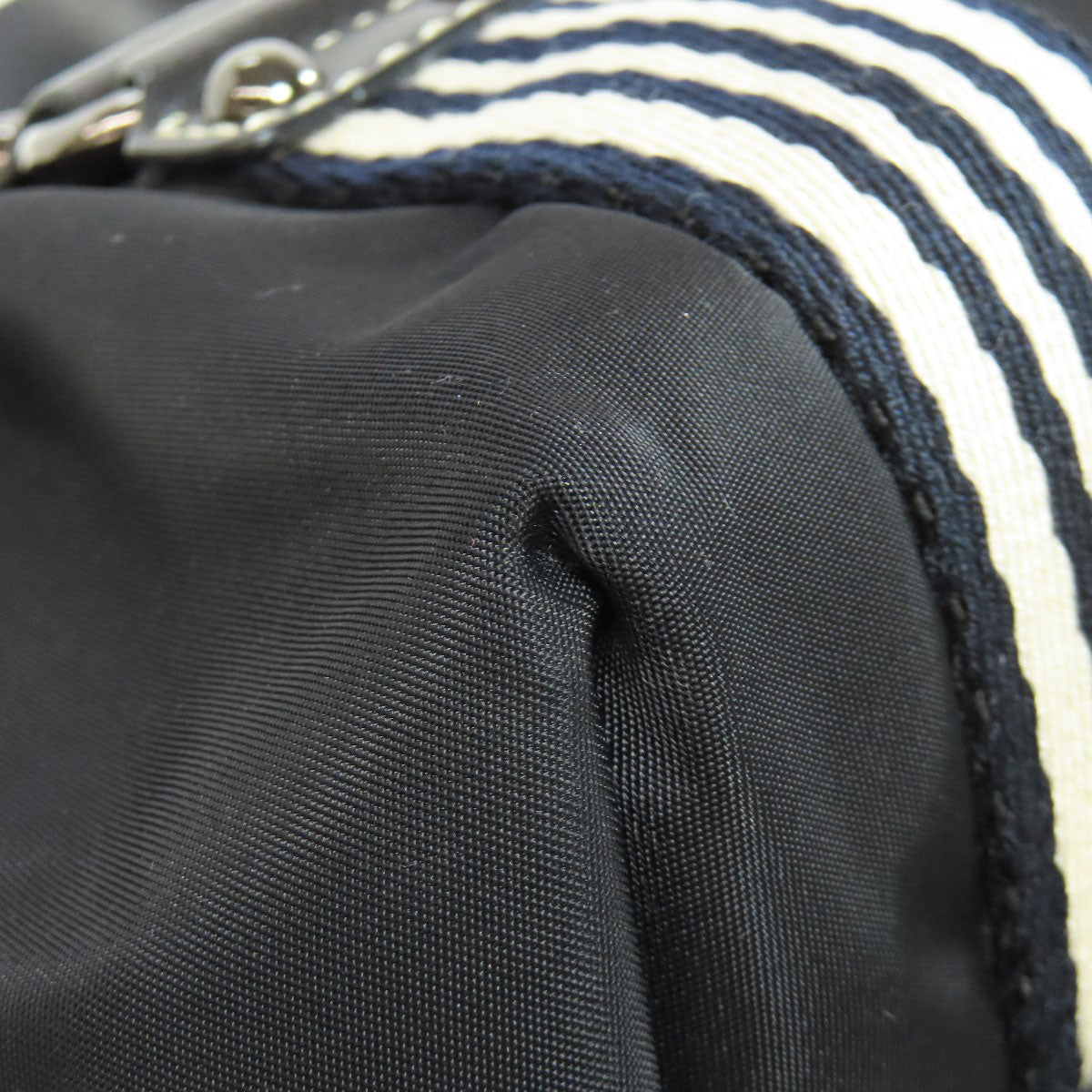 BURBERRY Tote Bag Nylon black logo