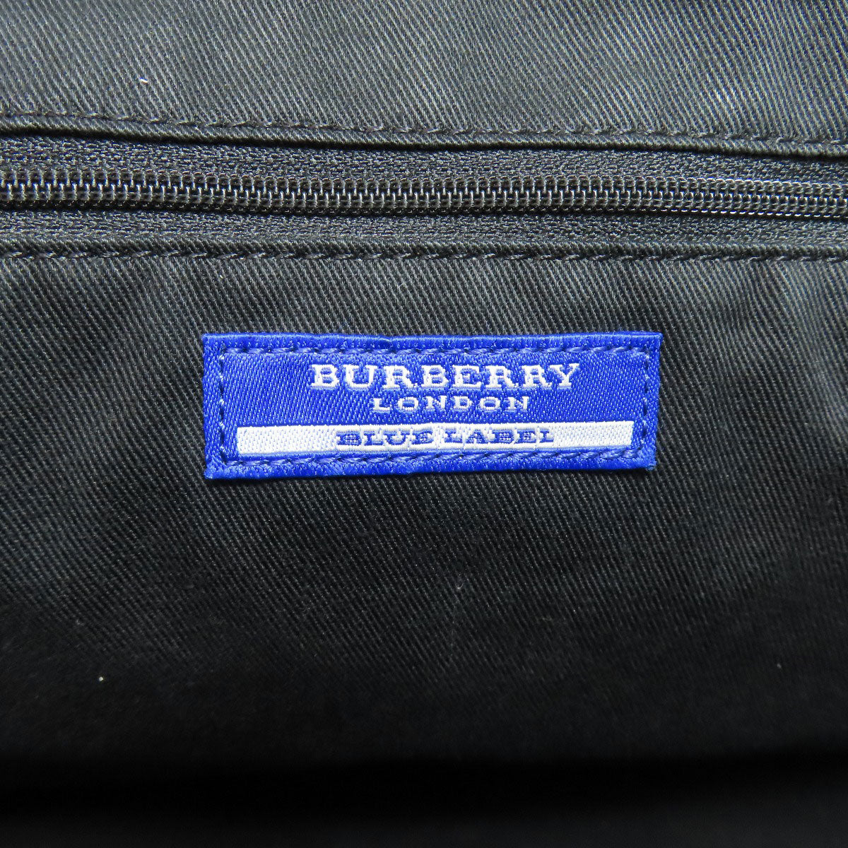 BURBERRY Tote Bag Nylon black logo