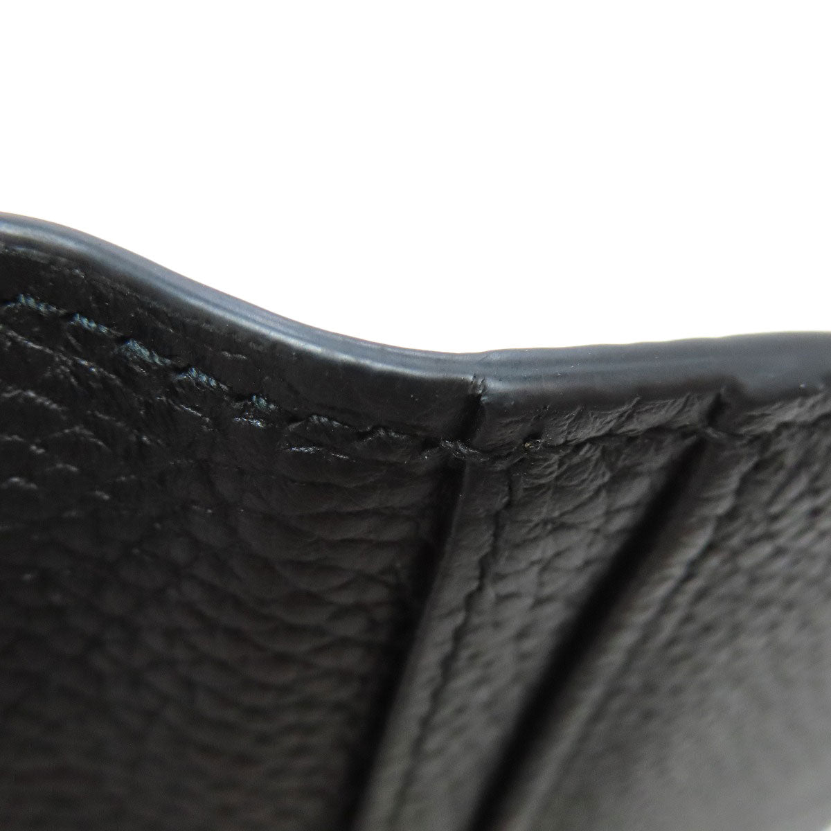 GUCCI Long Wallet Purse 795296 leather black logo mens Used Authentic