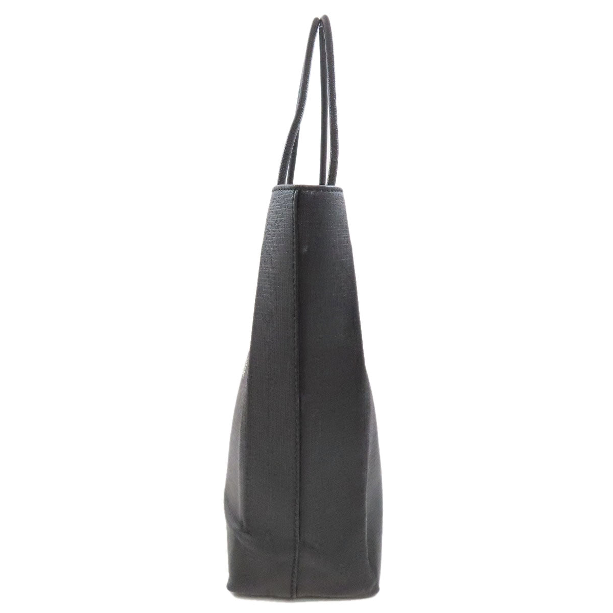 BALENCIAGA Tote Bag leather black 2WAY Women Used Authentic