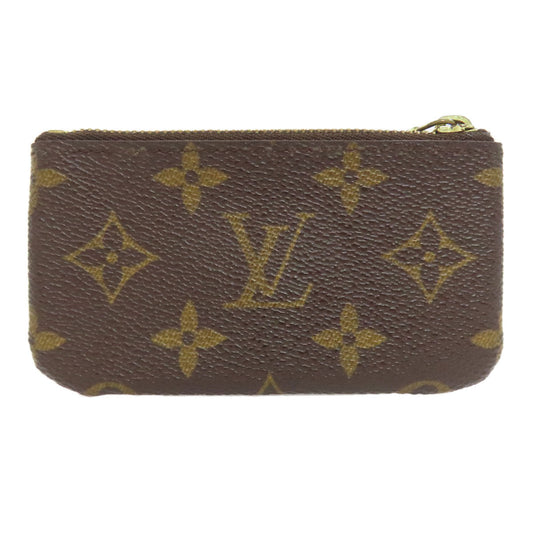 LOUIS VUITTON Coin case M62650 Monogram canvas Brown Pochette Kle