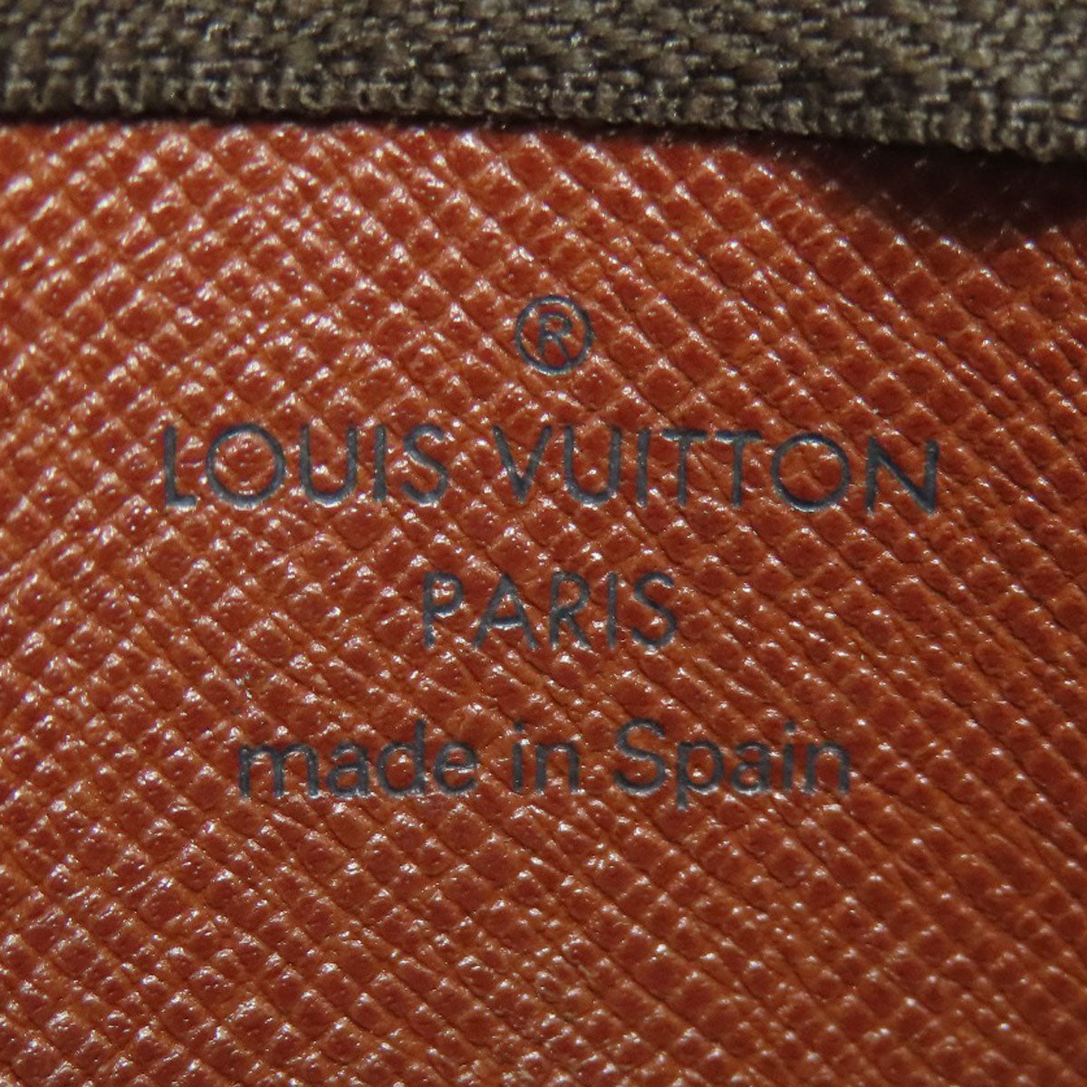 LOUIS VUITTON Coin case M62650 Monogram canvas Brown Pochette Kle
