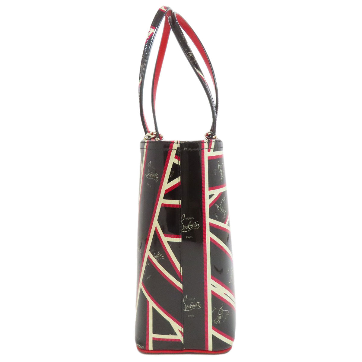 Christian Louboutin Tote Bag enamel black Kabata Small
