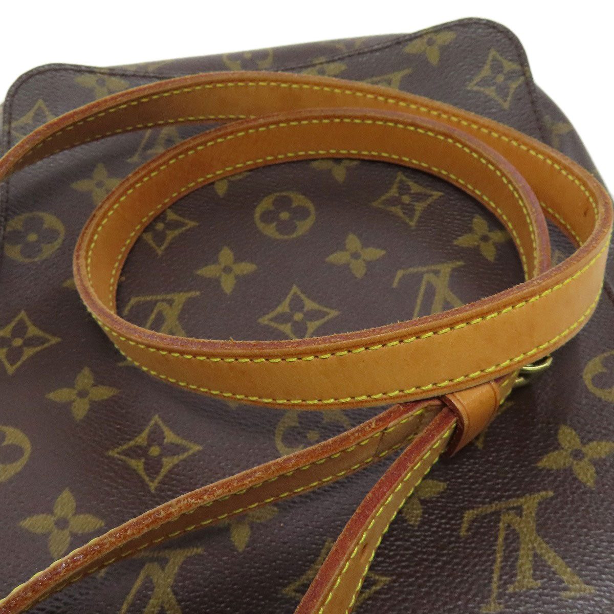 LOUIS VUITTON Shoulder Bag M51387 Monogram canvas Brown Musette Salsa Long