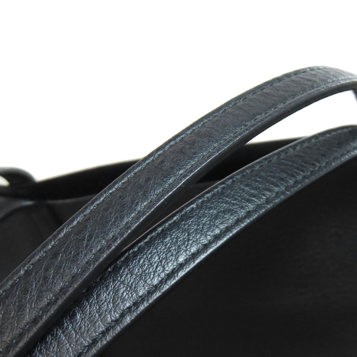 BALENCIAGA Tote Bag 551812 leather black Everyday Tote Women Used Authentic