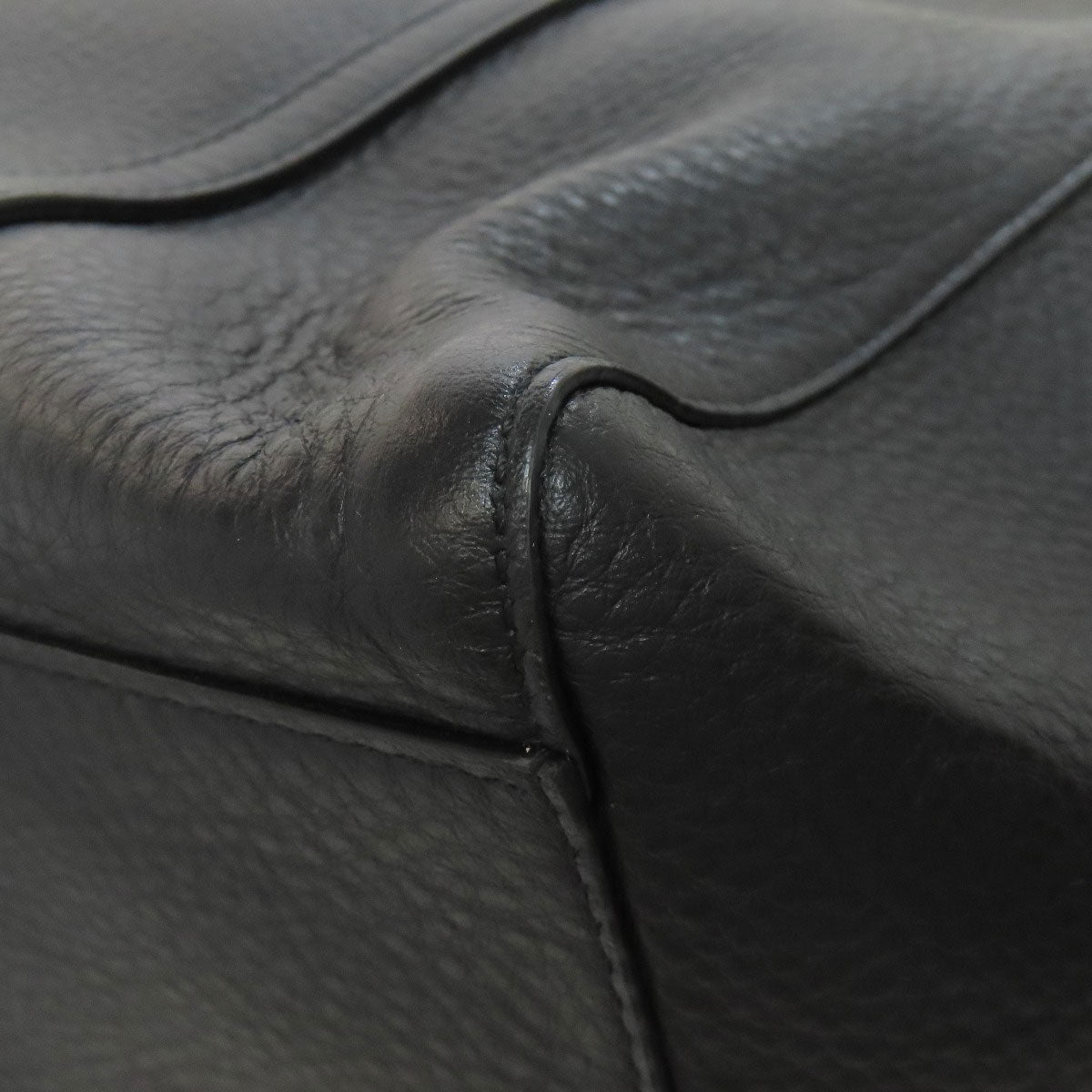 BALENCIAGA Tote Bag 551812 leather black Everyday Tote Women Used Authentic