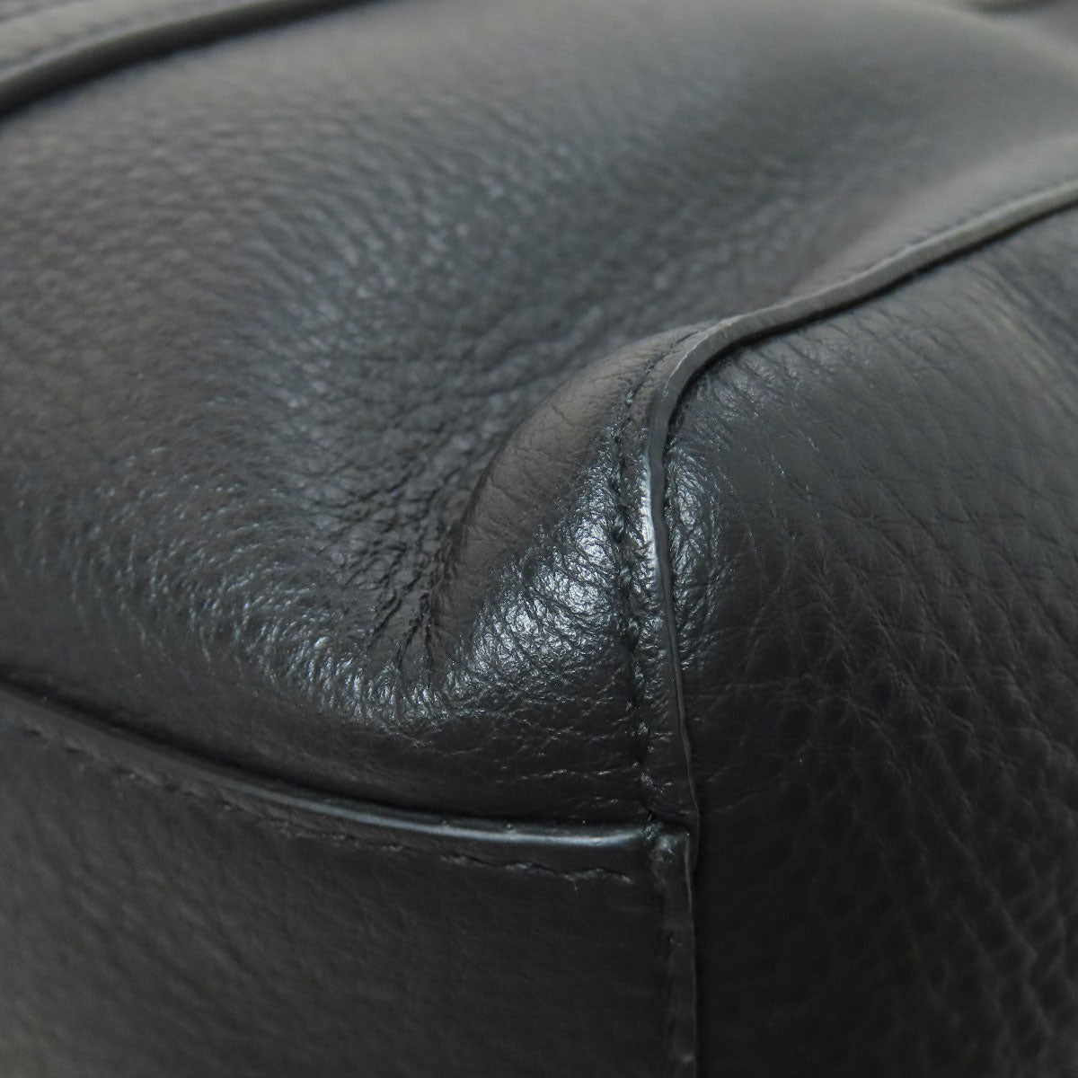 BALENCIAGA Tote Bag 551812 leather black Everyday Tote Women Used Authentic