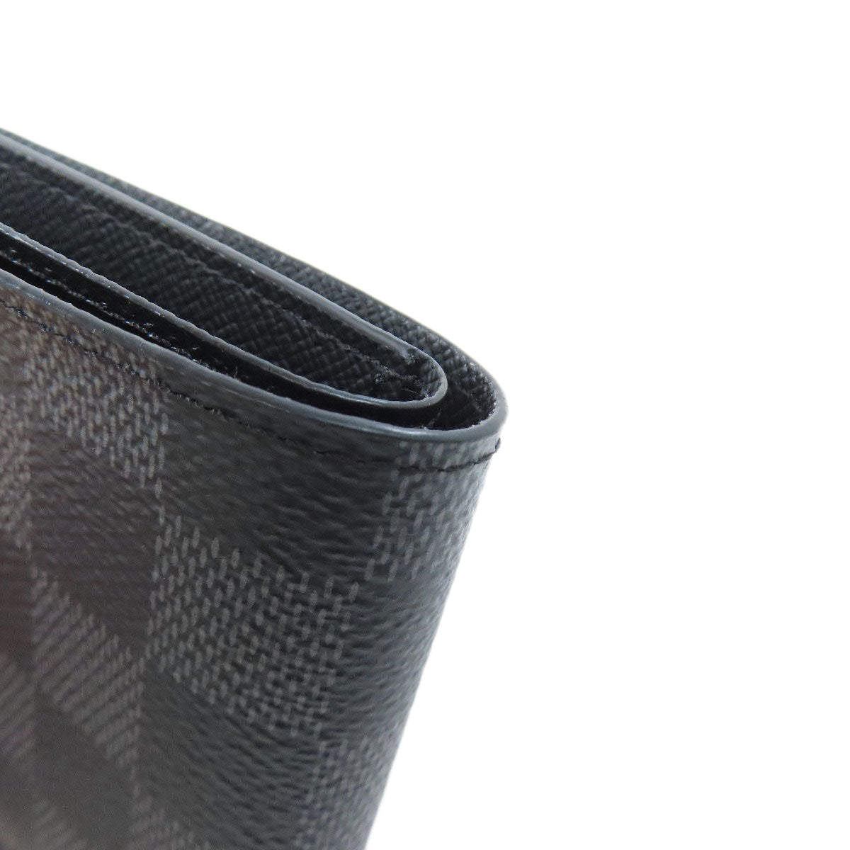 LOUIS VUITTON Bifold Wallet N63336 Damier canvas black Portefeuille・Marco NM