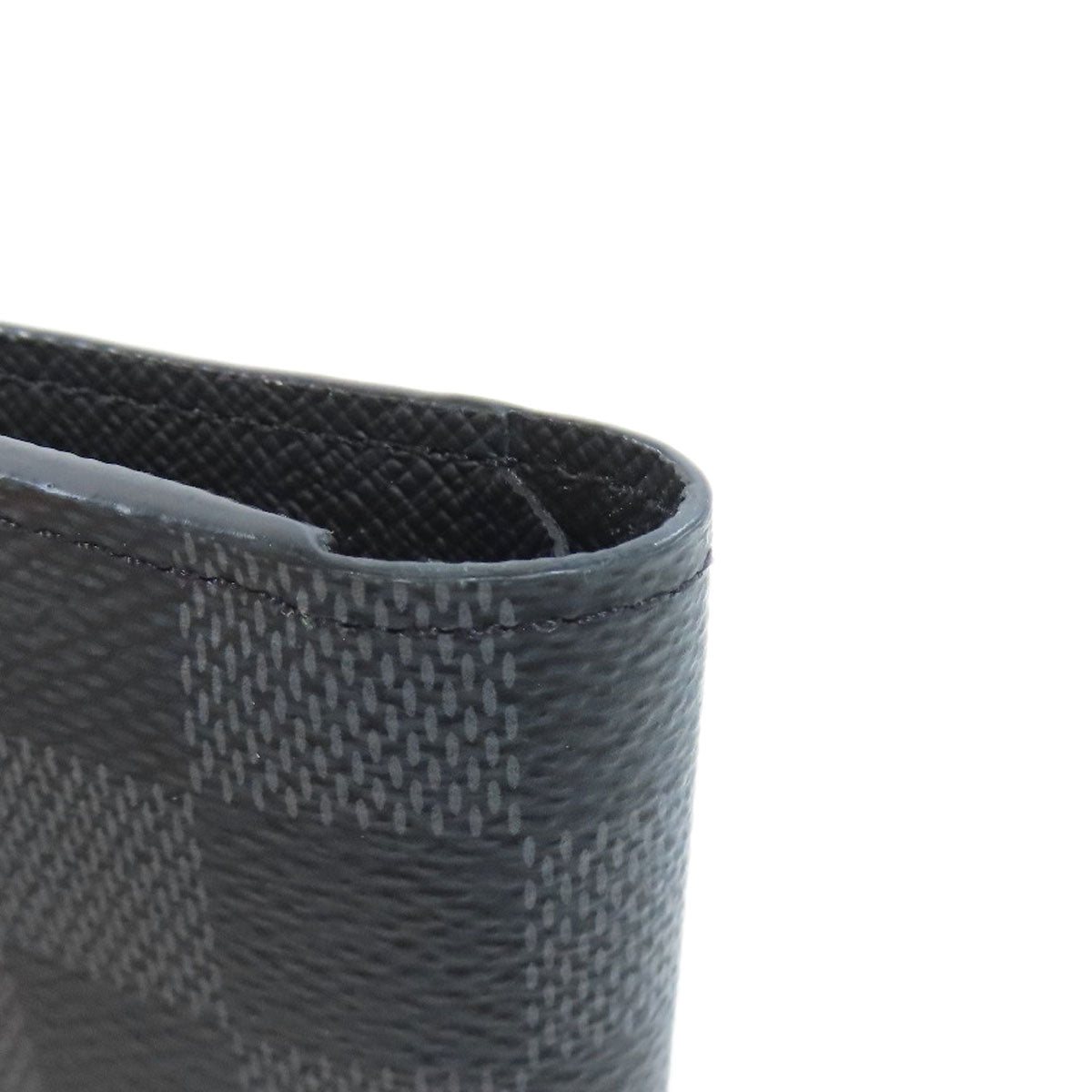 LOUIS VUITTON Bifold Wallet N63336 Damier canvas black Portefeuille・Marco NM