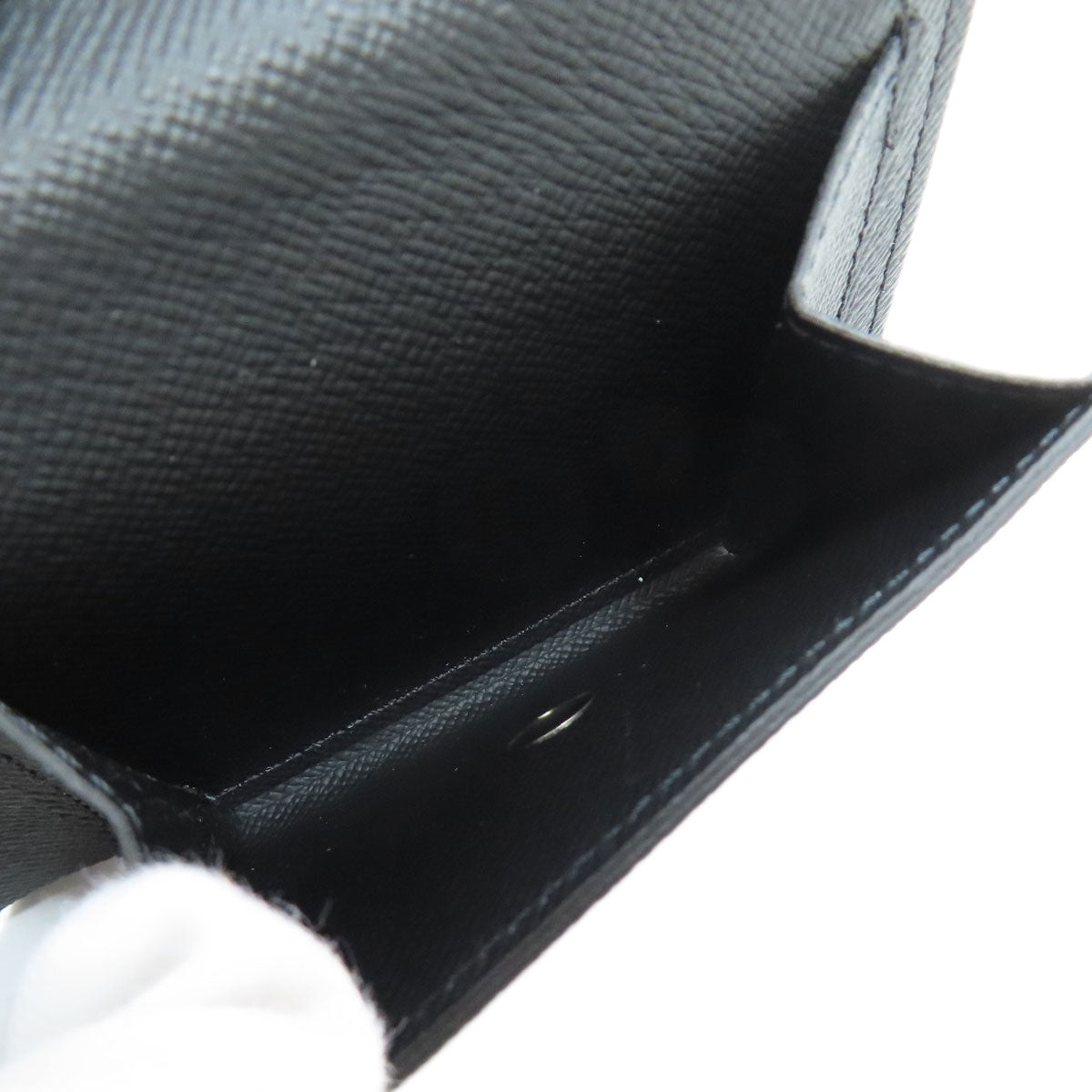 LOUIS VUITTON Bifold Wallet N63336 Damier canvas black Portefeuille・Marco NM