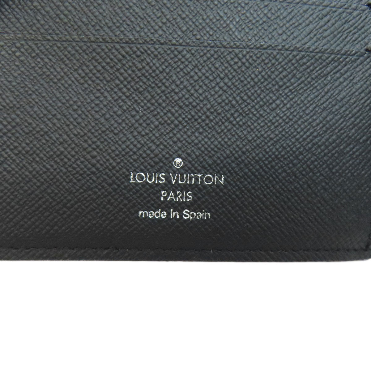 LOUIS VUITTON Bifold Wallet N63336 Damier canvas black Portefeuille・Marco NM