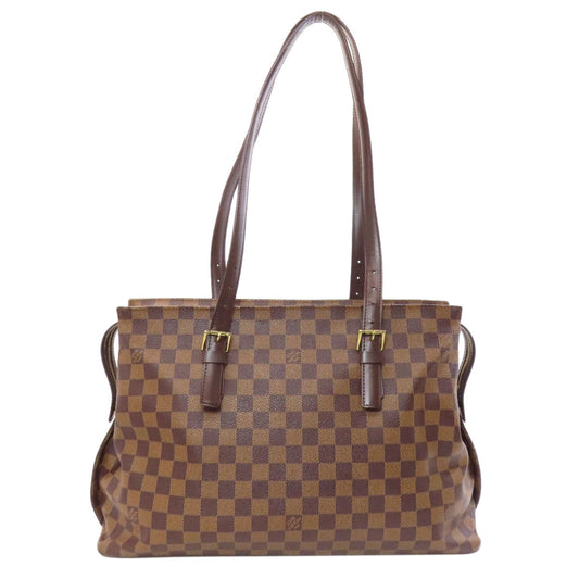 LOUIS VUITTON Tote Bag N51119 Damier canvas Brown Chelsea