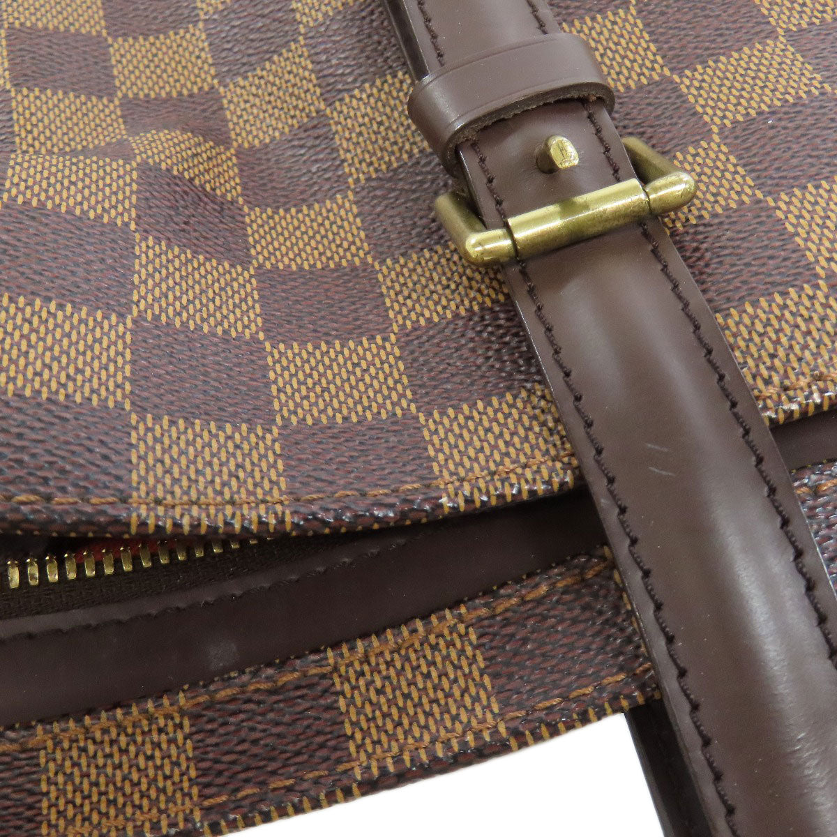LOUIS VUITTON Tote Bag N51119 Damier canvas Brown Chelsea