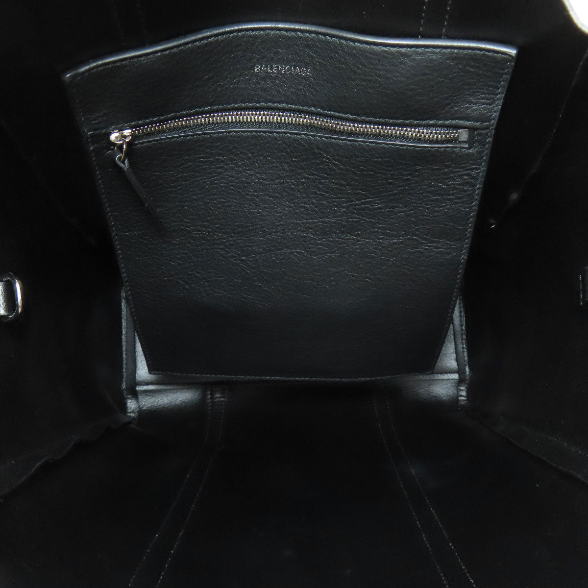 BALENCIAGA Tote Bag 551810 Calfskin black Everyday Tote 2WAY Women Used Authentic