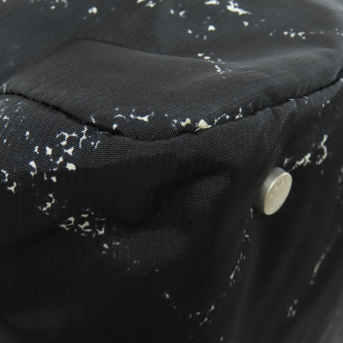 CHANEL Boston Duffel bag Nylon black Travel line 2WAY