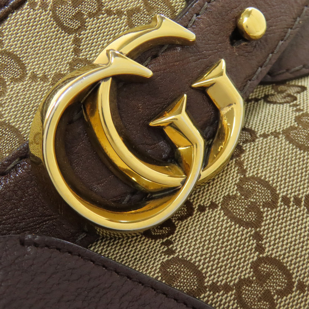 GUCCI Tote Bag 247183 canvas Brown GG