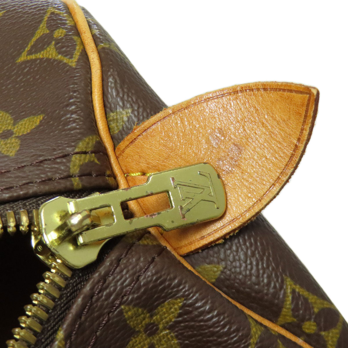 LOUIS VUITTON Boston Duffel bag M41424 Monogram canvas Brown Keepall 55