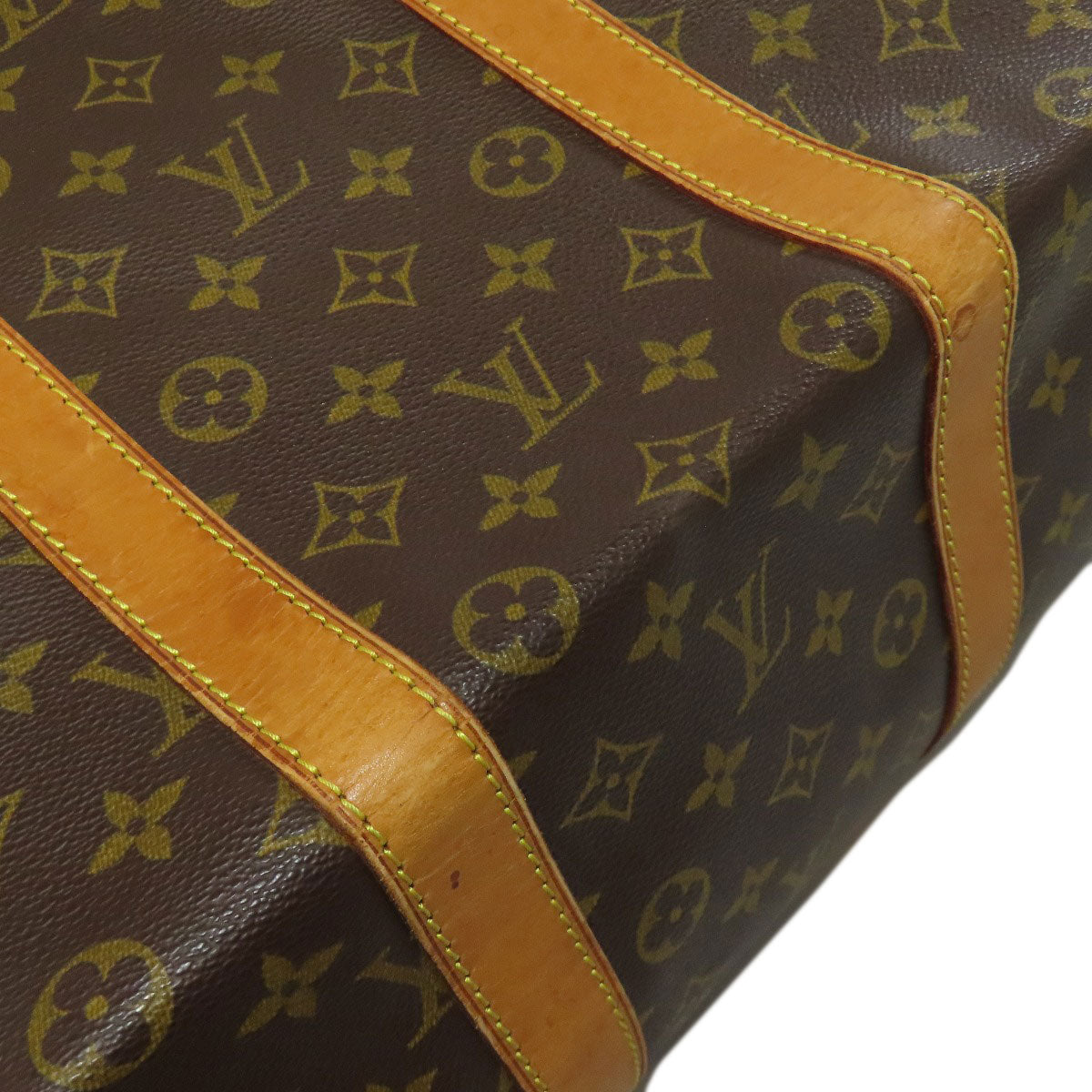 LOUIS VUITTON Boston Duffel bag M41424 Monogram canvas Brown Keepall 55