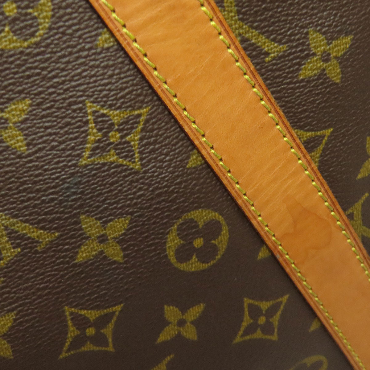 LOUIS VUITTON Boston Duffel bag M41424 Monogram canvas Brown Keepall 55