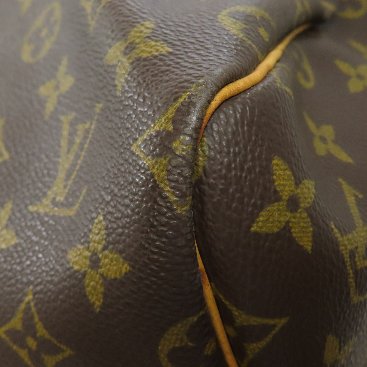 LOUIS VUITTON Boston Duffel bag M41424 Monogram canvas Brown Keepall 55