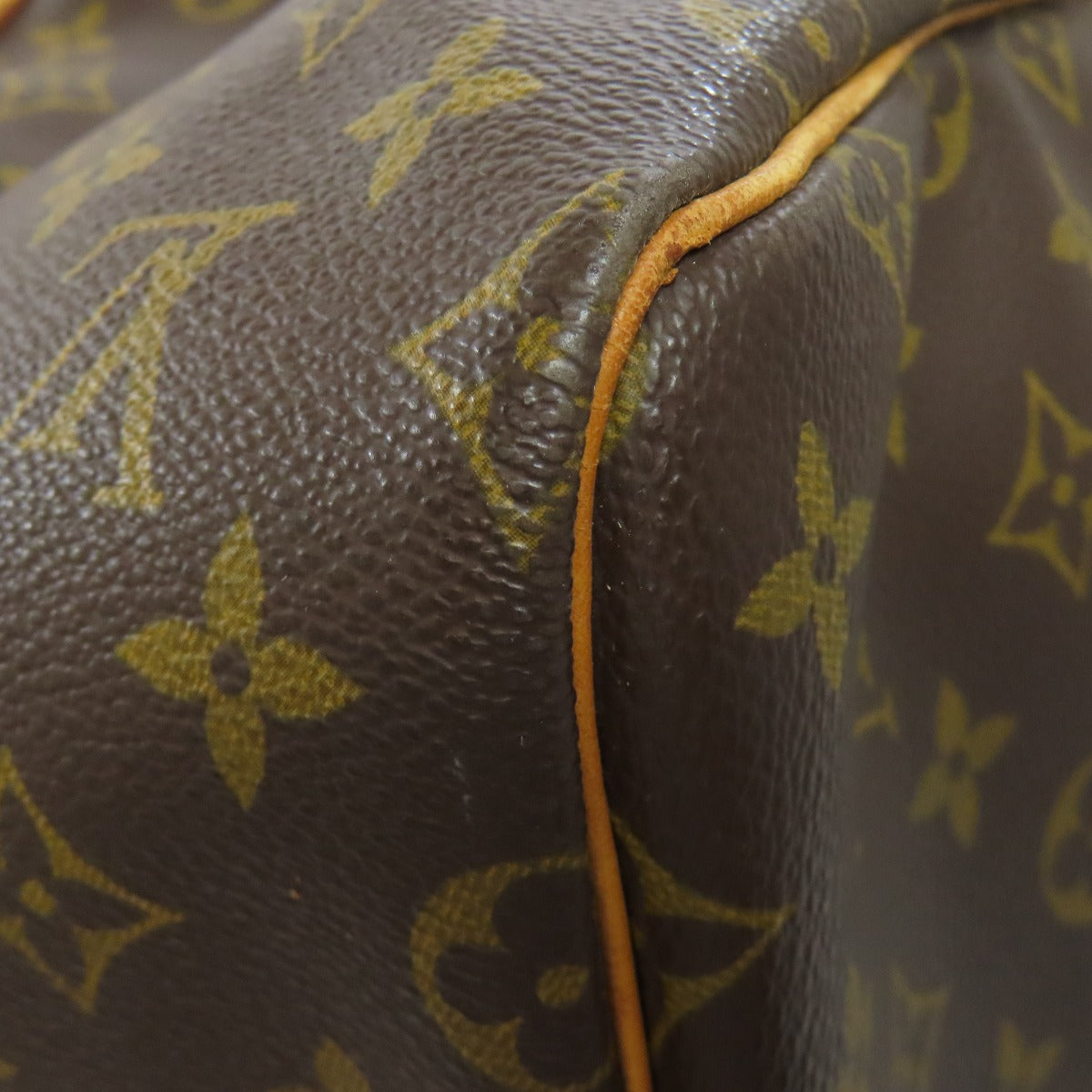 LOUIS VUITTON Boston Duffel bag M41424 Monogram canvas Brown Keepall 55