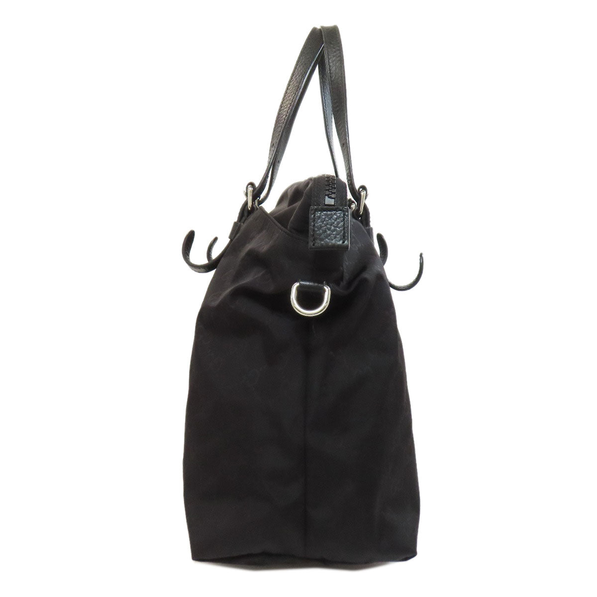 GUCCI Tote Bag 510332 Nylon black Outlet GG 2WAY
