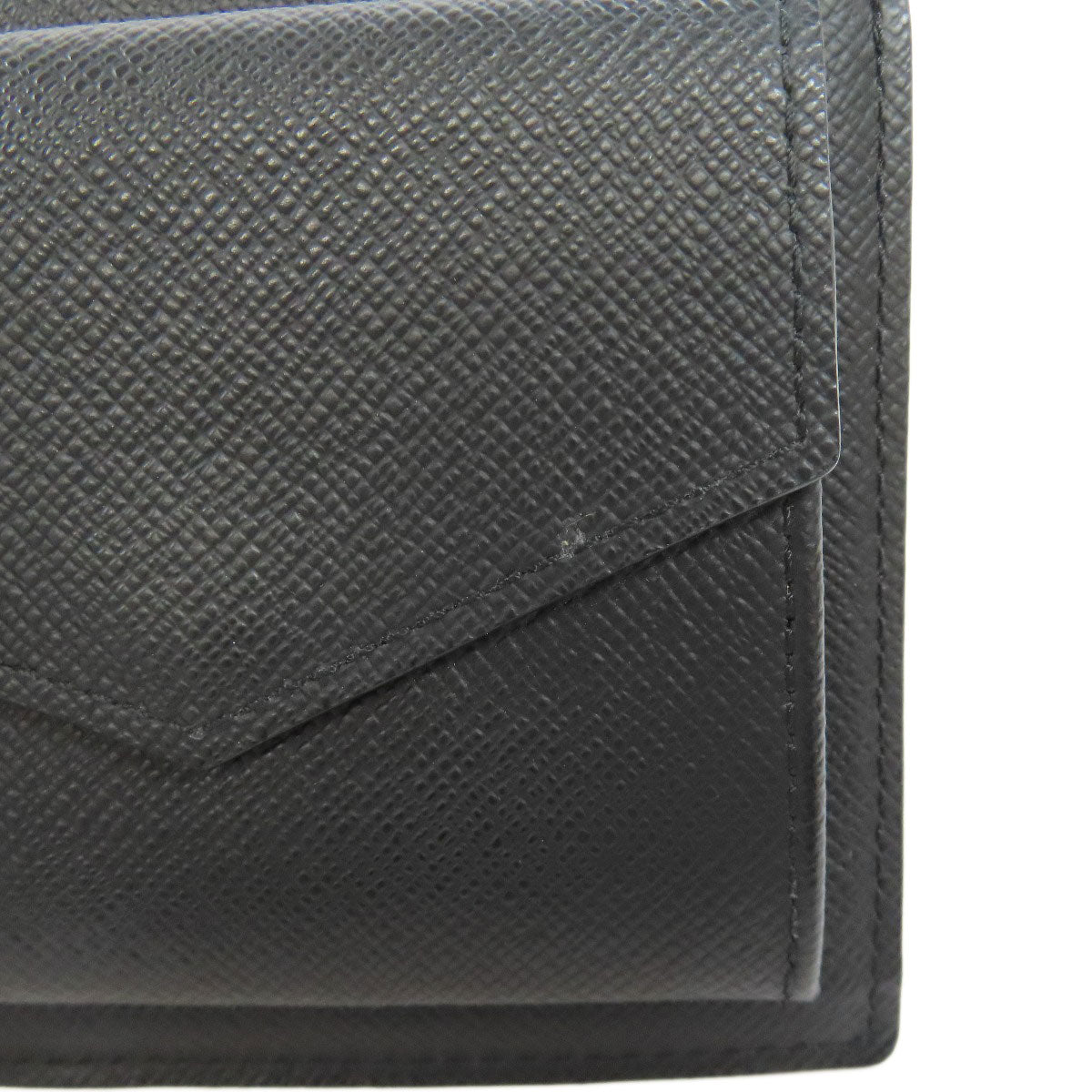 LOUIS VUITTON Bifold Wallet N63336 Damier canvas black Portefeuille�EMarco NM mens Used Authentic
