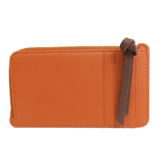 LOEWE Coin case leather multicolor Hamster motif Women Used Authentic