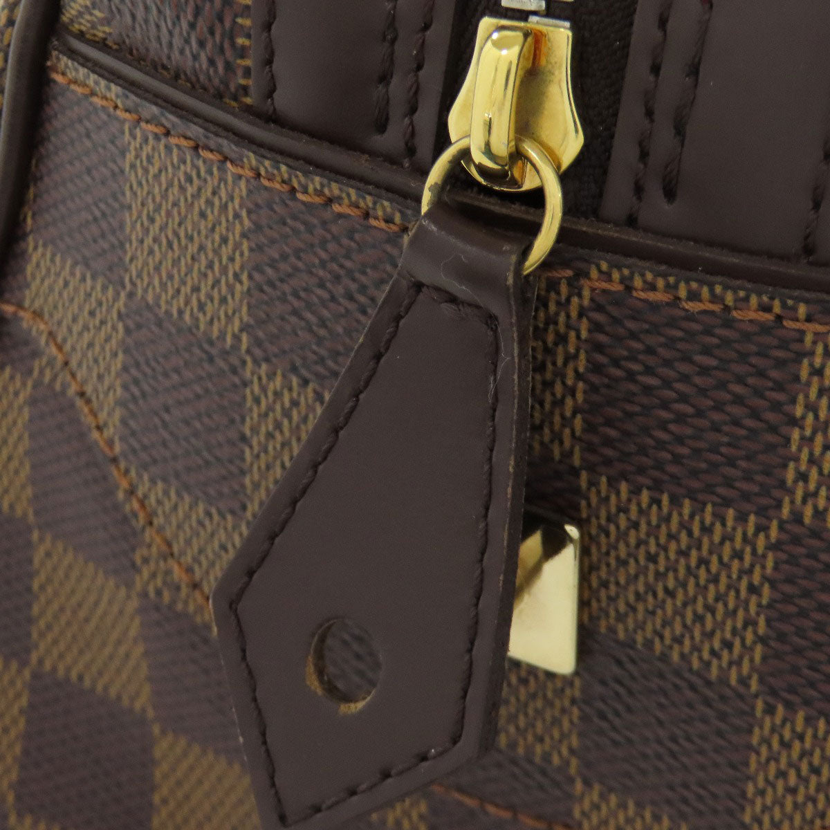 LOUIS VUITTON Boston Duffel bag N60008 Damier canvas Brown Duomo