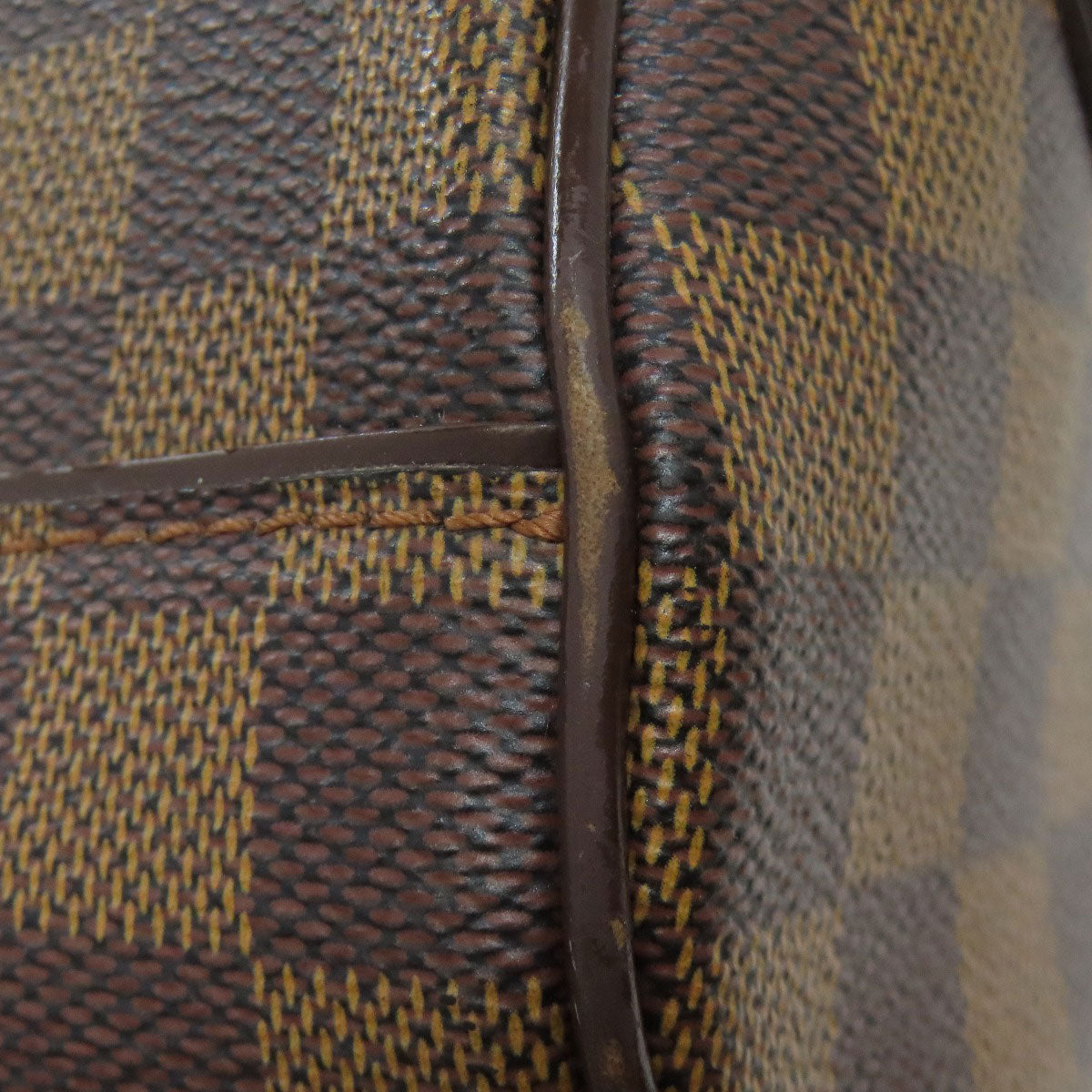 LOUIS VUITTON Boston Duffel bag N60008 Damier canvas Brown Duomo