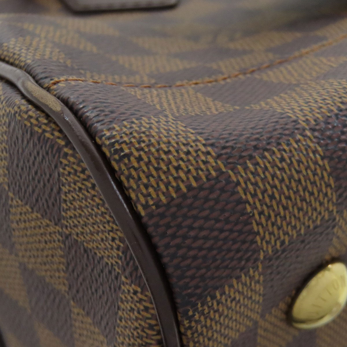 LOUIS VUITTON Boston Duffel bag N60008 Damier canvas Brown Duomo