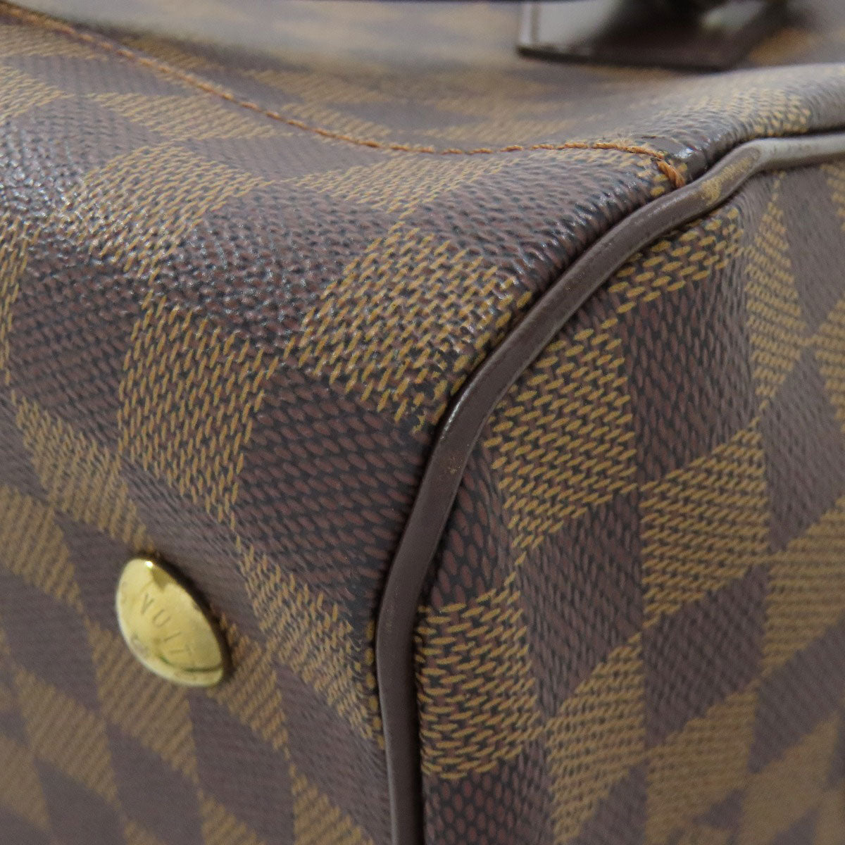 LOUIS VUITTON Boston Duffel bag N60008 Damier canvas Brown Duomo