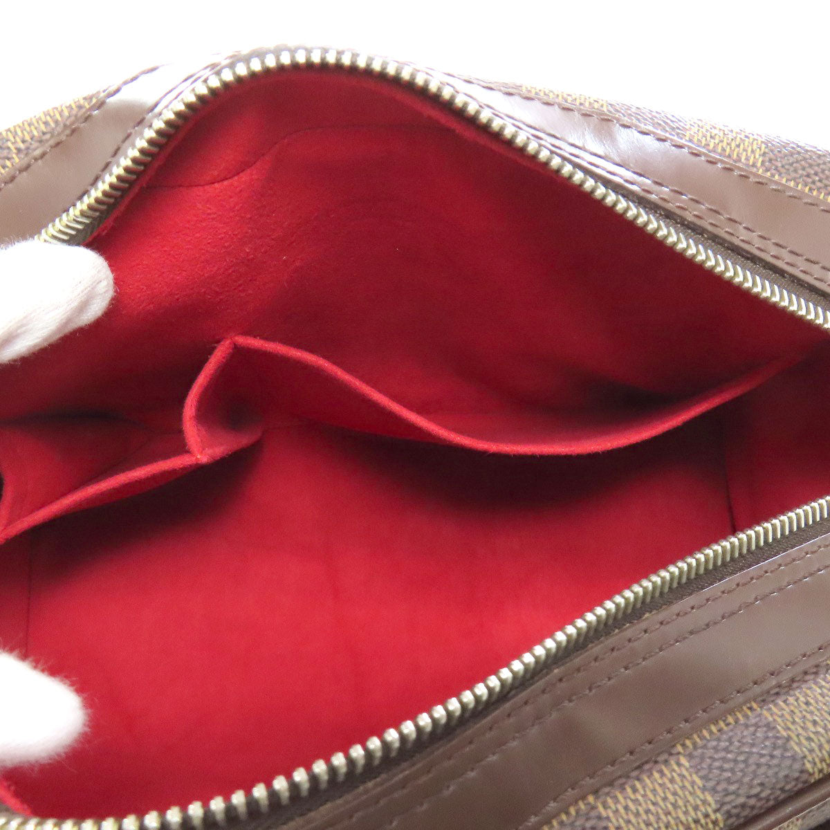 LOUIS VUITTON Boston Duffel bag N60008 Damier canvas Brown Duomo