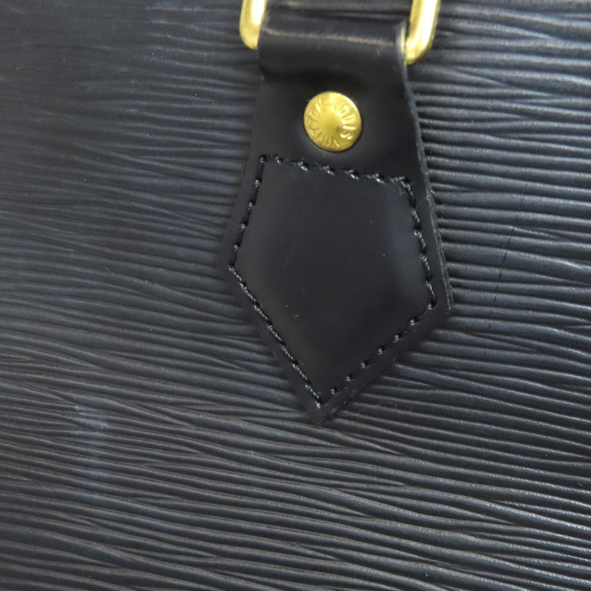 LOUIS VUITTON Handbag M52142 Epi black Alma