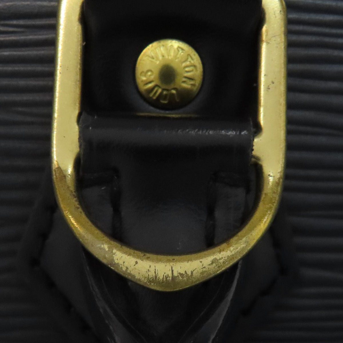 LOUIS VUITTON Handbag M52142 Epi black Alma