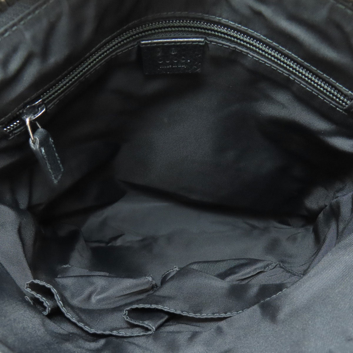 GUCCI Shoulder Bag 510342 Nylon black GG outlet