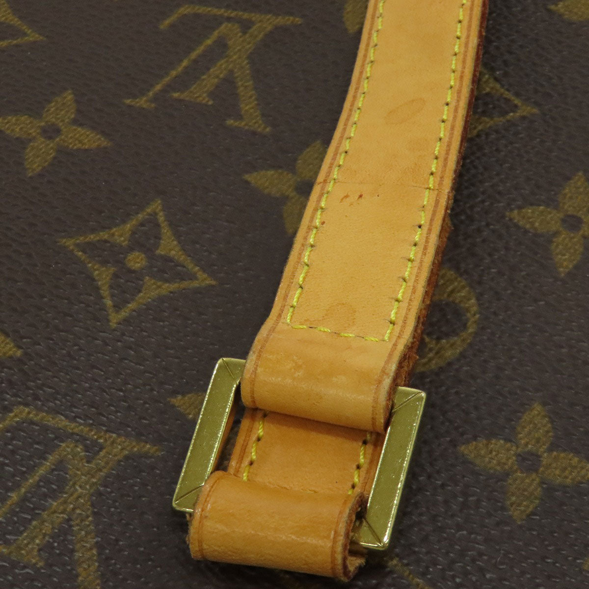 LOUIS VUITTON Tote Bag M51155 Monogram canvas Brown Luco Women Used Authentic