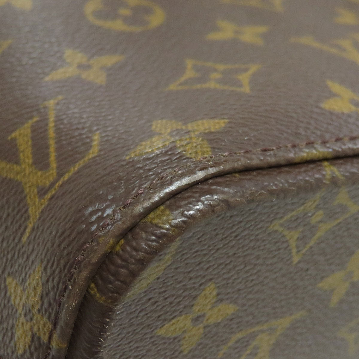 LOUIS VUITTON Tote Bag M51155 Monogram canvas Brown Luco Women Used Authentic