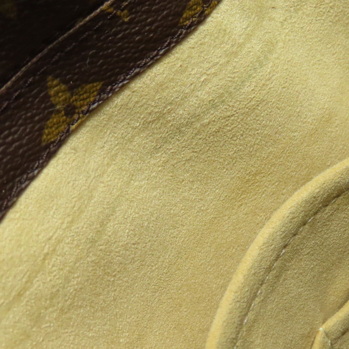LOUIS VUITTON Tote Bag M51155 Monogram canvas Brown Luco Women Used Authentic