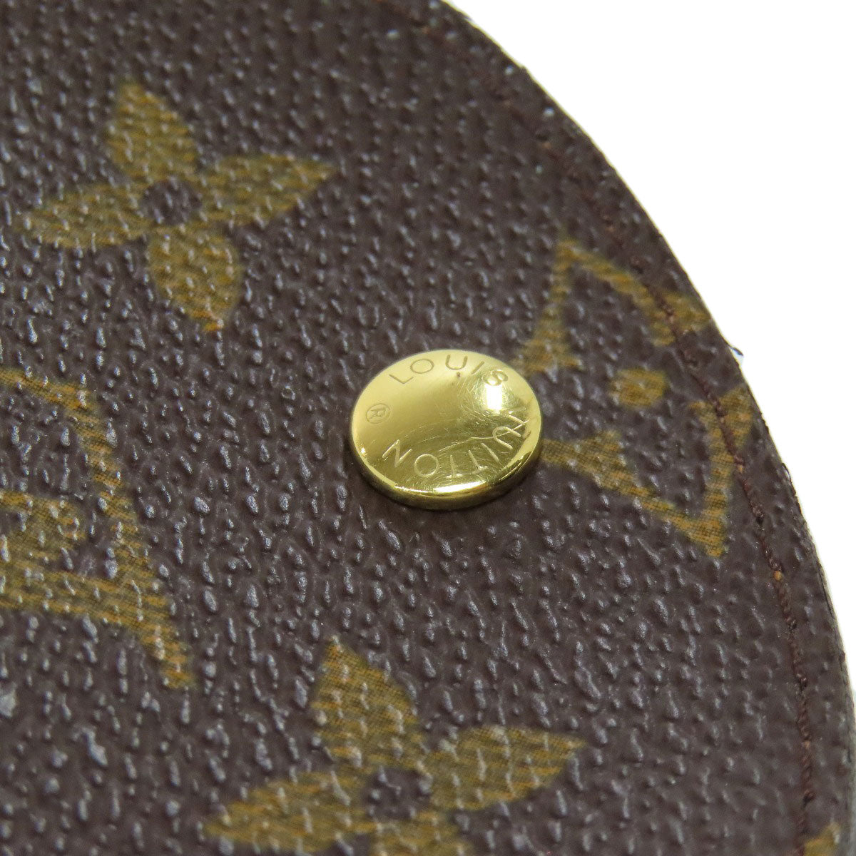 LOUIS VUITTON Coin case M61970 Monogram canvas Brown Porto Monet Guze