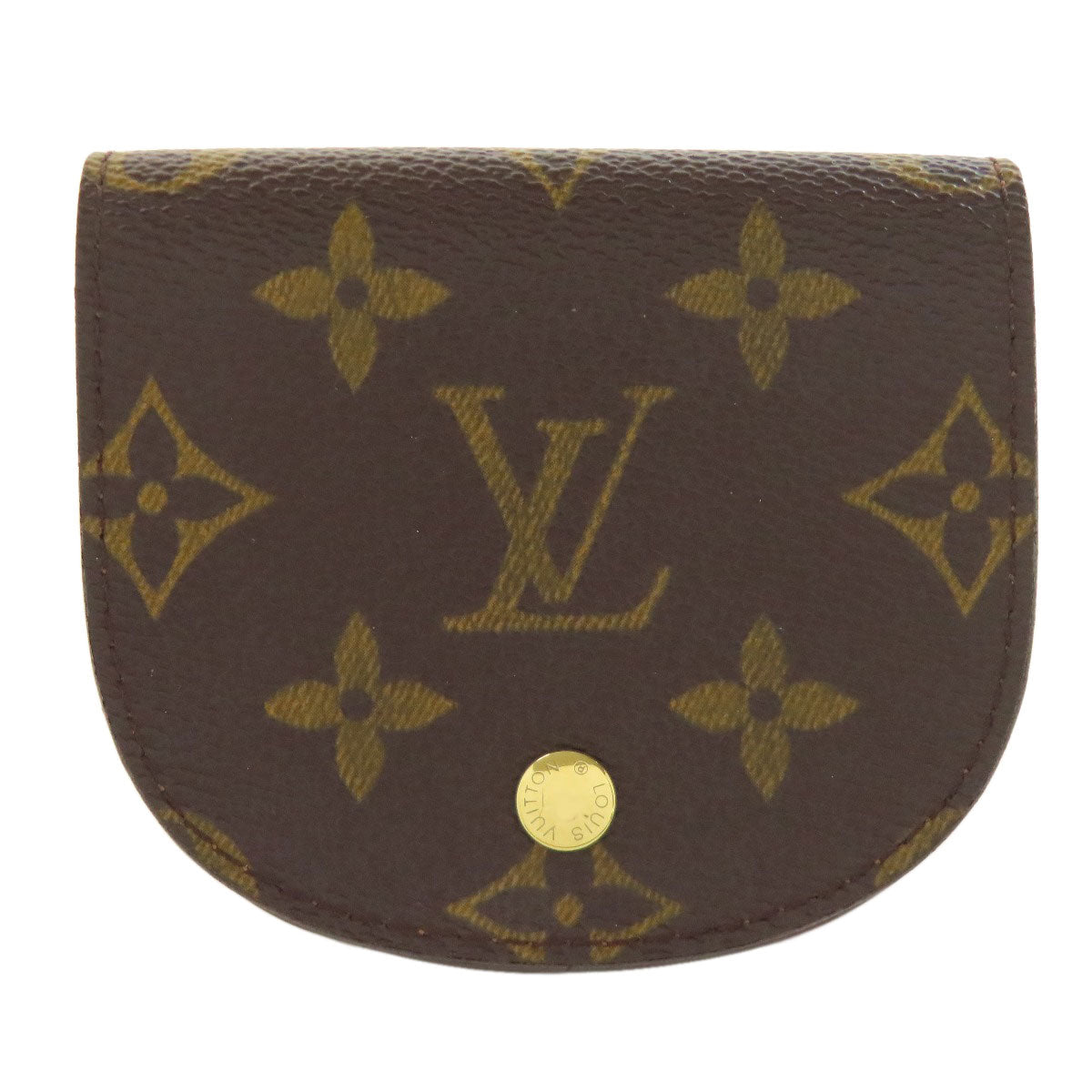 LOUIS VUITTON Coin case M61970 Monogram canvas Brown Porto Monet Guze