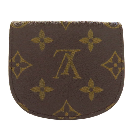 LOUIS VUITTON Coin case M61970 Monogram canvas Brown Porto Monet Guze