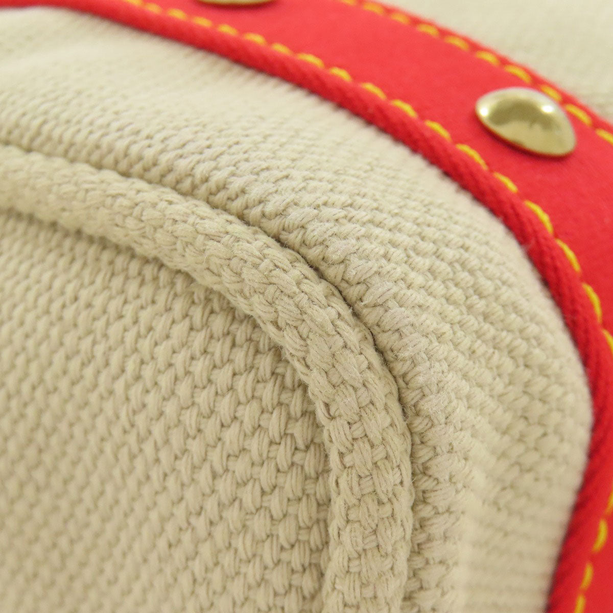 LOUIS VUITTON Handbag M40038 canvas beige Antigua Line Kava PM Women Used Authentic